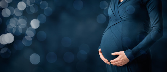 Pregnancy and maternity - obrazy, fototapety, plakaty
