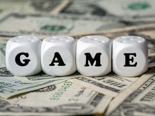 Four dice spelling Game