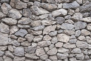 Old grey stone wall background texture