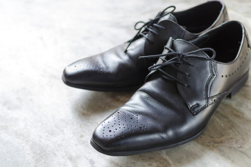 men shoes top view
