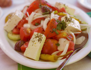 Healthy Food Greek Salad