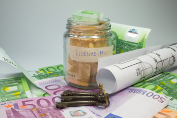 Erspartes f&uuml;r ein Eigenheim, 