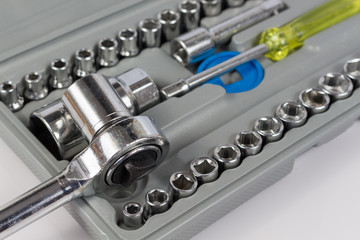 combination socket wrench set for engineer