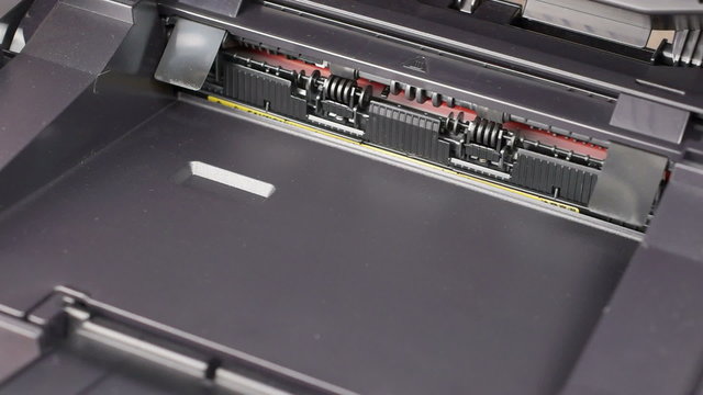 Printing out documents on laser office printer