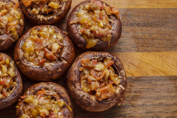 stuffed mushrooms