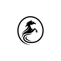 Horse Abstract Logo