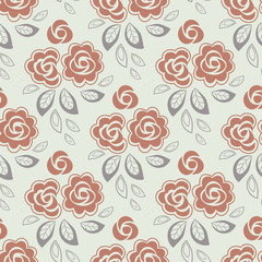Floral seamless pattern