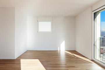 empty room of a modern apartment