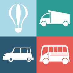 Transportation  icon design 