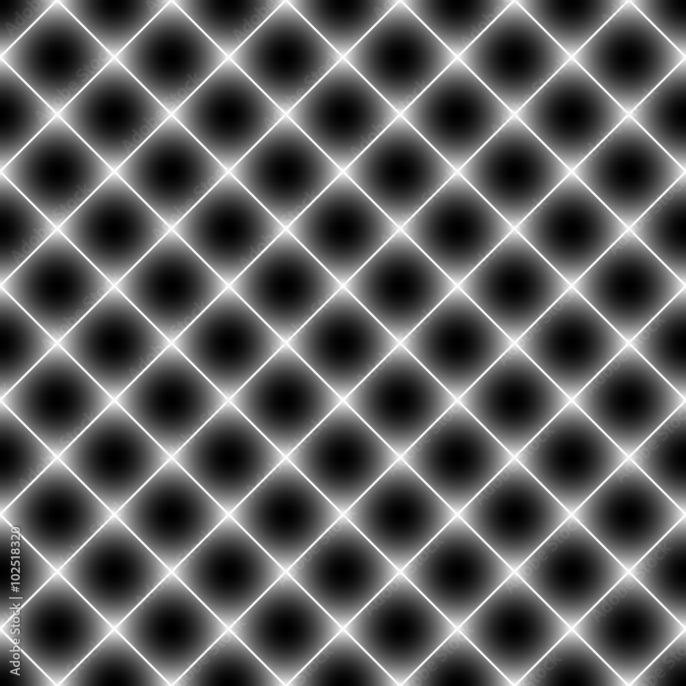 Poster mesh, mosaic of squares seamless geometric pattern