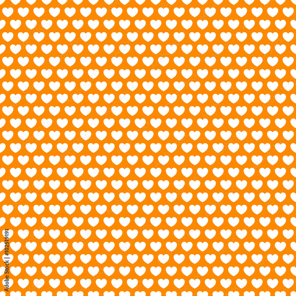 Aufkleber seamlessly repeatable pattern, background with heart shapes