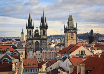 Fototapeta premium Prague Towers