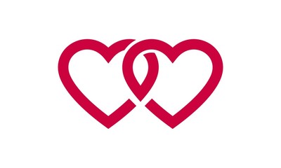Heart Love Logo Template 5