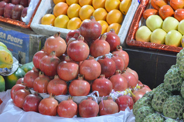 Indian fruits and vegetables