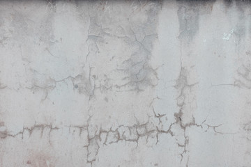 Crack cement wall background.