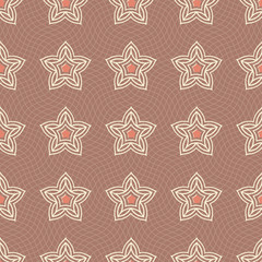 Seamless ornament pattern vector tile