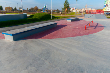 box in the skatepark