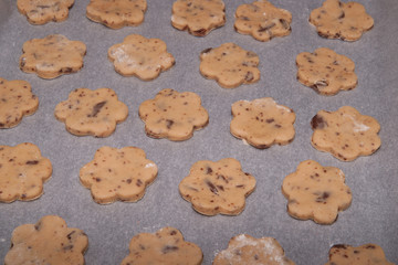 rohe Plätzchen