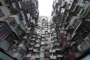 Fototapeta premium Crowded Hong Kong