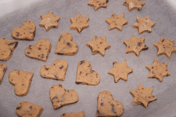 ausgestochene Plätzchen