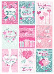 Happy Valentines Day Party Flyer Posters