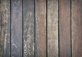 Vertical wooden planks