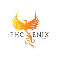 Naklejka premium Logo orła, logo ptaka, logo zwierząt, szablon logo wektorowego