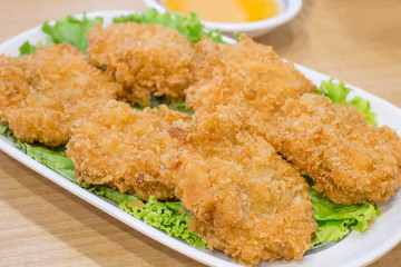 deep-fried shrimp cakes