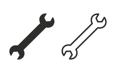 Wrench - vector icon.