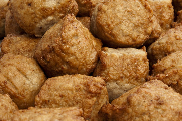 Juicy meat meatballs.