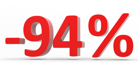 Discount 94 percent off sale.