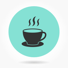 Coffee - vector icon.