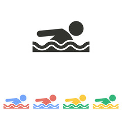 Pool  - vector icon.