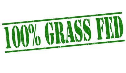 100 percent grass fed stamp