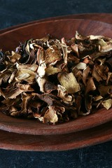 Dried mushrooms