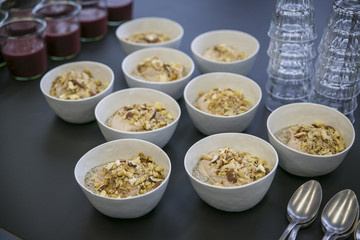 Chia Pudding / Müsli mit Nüssen