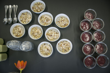 Chia Pudding / Müsli mit Nüssen