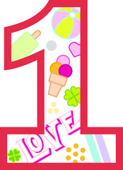 1 cyfra © felicytka