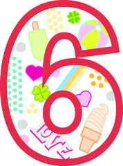 6 cyfra © felicytka