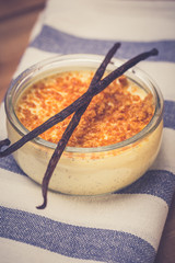 Vanilla bean Creme brulee