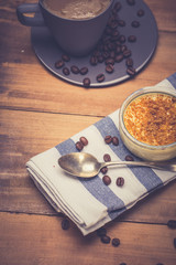 Vanilla bean Creme brulee