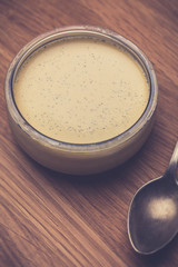 Vanilla bean Creme brulee