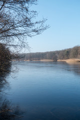 Obraz premium Frozen Winter Lake