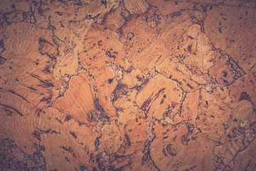 Natural cork texture as background