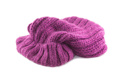 Berretto di lana lavorato a maglia