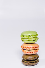 Three macarons