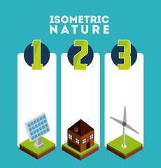 isometric nature design 