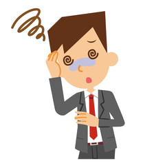 めまい　ビジネスマン