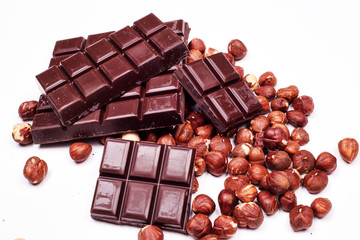 Chocolate and hazelnuts 