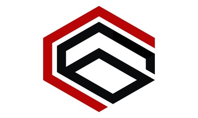 Letter C G  Modern Logo